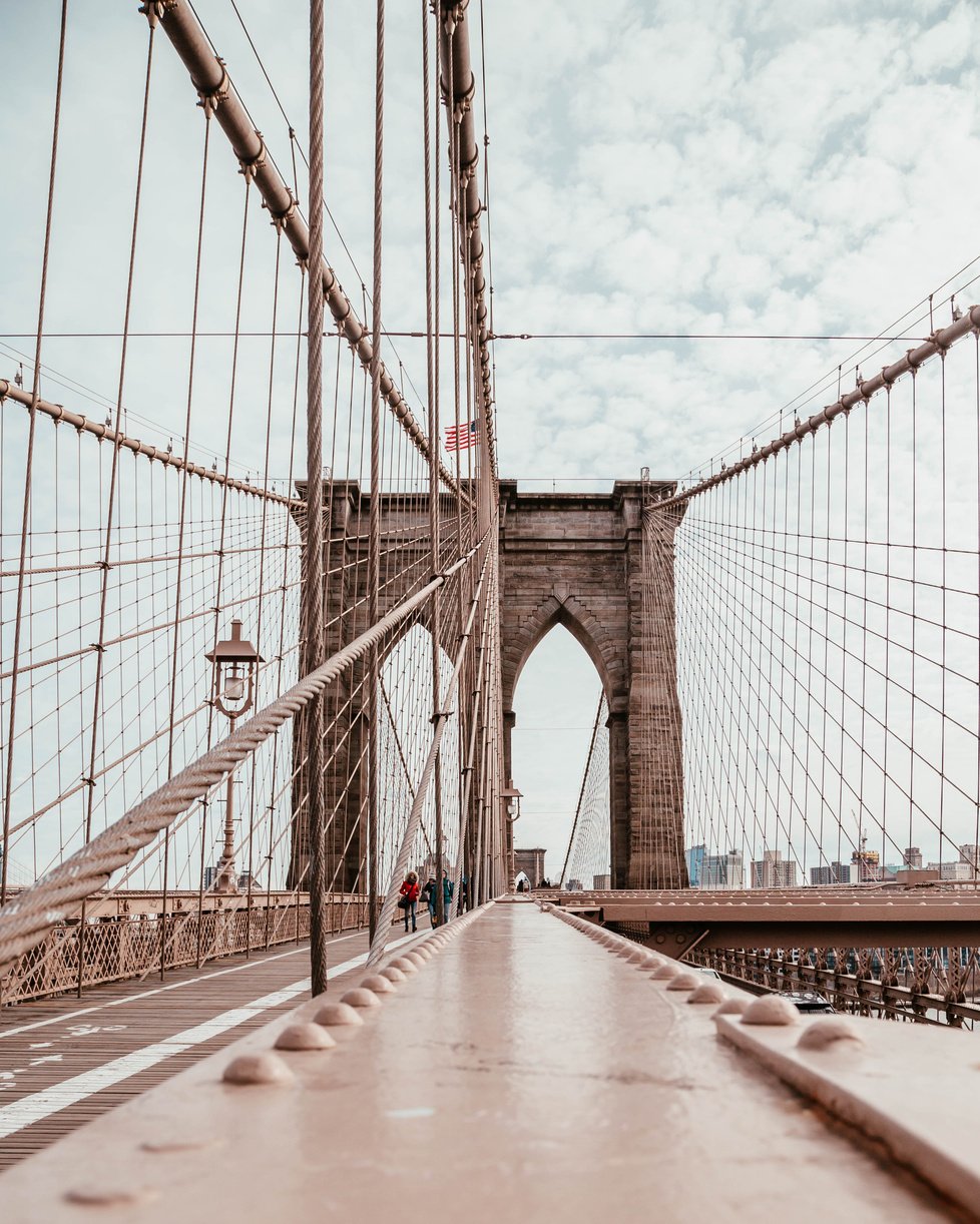 Architectural Photography of Brown Bridge